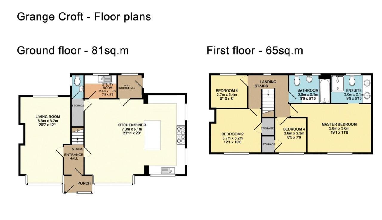 Grange Croft Villa Ben Rhydding Eksteriør bilde